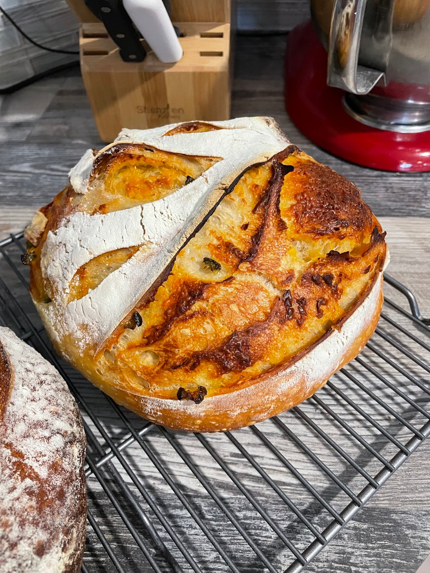 Jalapeño Cheddar Sourdough