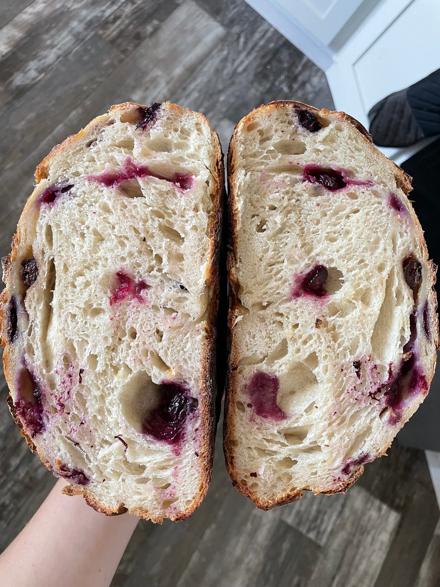 Blueberry Lemon Sourdough